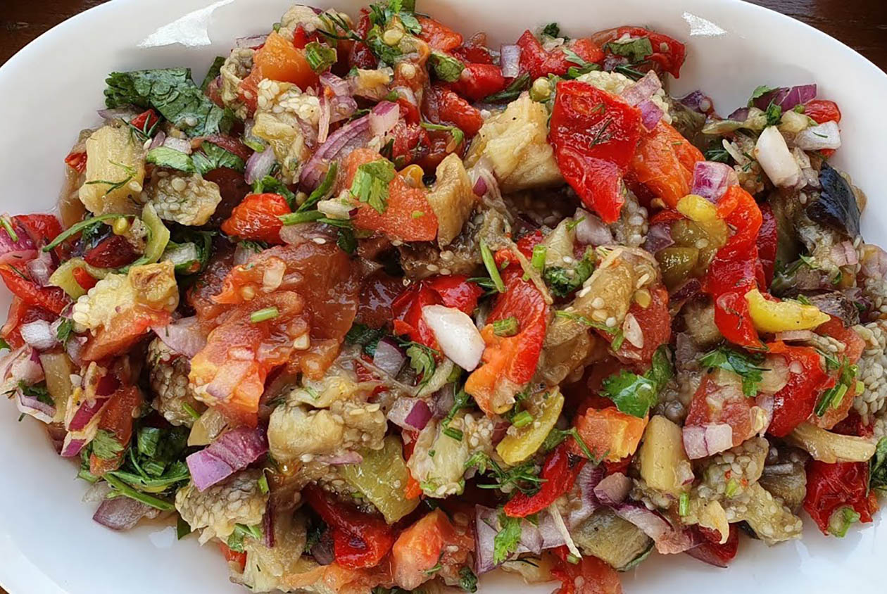 Eggplant Salad (babaganoush)