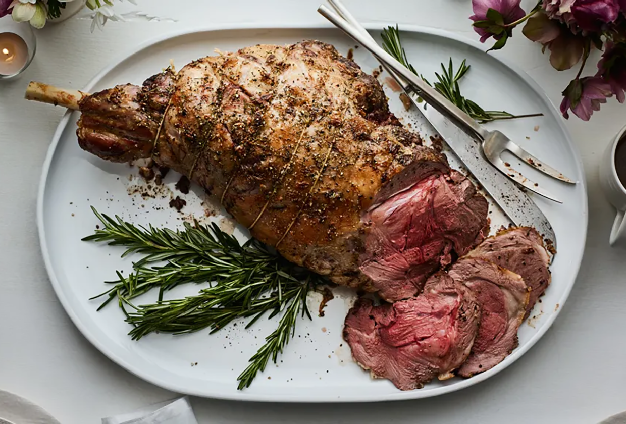 Roasted Lamb Leg